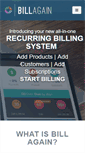 Mobile Screenshot of billagain.com